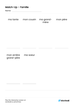 Match-Up - Famille