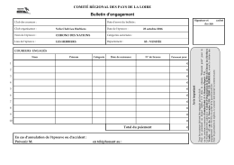 Bulletin engagement 2016 - FFC