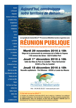 imprimer l`affiche - Communaut&eacute; de Communes de la Vall&eacute;e du