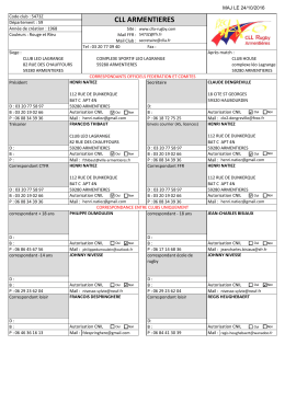 T&eacute;l&eacute;chargez le document - Comit&eacute; des Flandres de Rugby