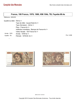 France, 100 Francs, 1978, 1980, KM:154b, TB, Fayette:69.4a