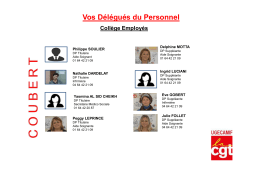 Vos élus CGT