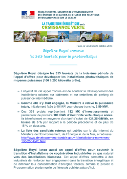 Téléchargez le communiqué de presse (PDF