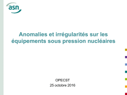 Consulter la pr&eacute;sentation de l`ASN