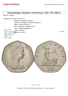 Grande-Bretagne, Elizabeth II, 50 New Pence, 1976, TTB+, KM:913