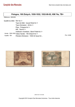 Pologne, 100 Zlotych, 1930-1932, 1932-06