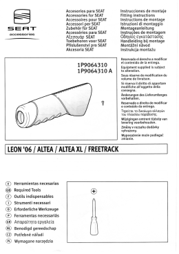 león `06 / altea / altea xl / freetrack