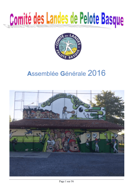 charges 2015/2016 - Ligue des Landes de Pelote Basque
