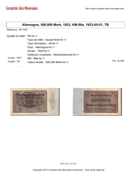 Allemagne, 500,000 Mark, 1923, KM:88a, 1923-05