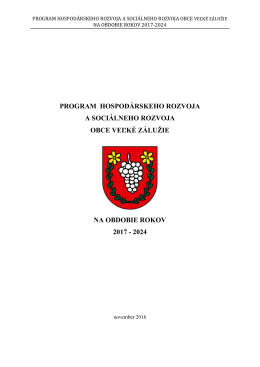 PHSR Veľk&eacute; Z&aacute;lužie