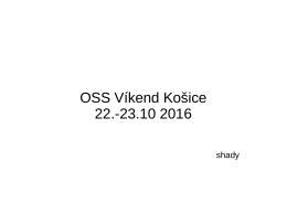 OSS Víkend Košice