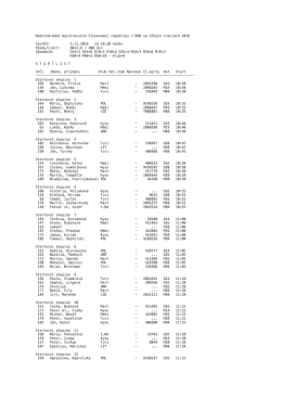 5.11.2016 od 10.30 hodin P&aacute;smu