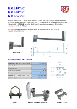 KML107SC KML207SC KML363SC