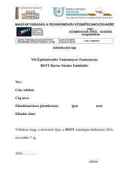 Jelentkezési lap letöltése