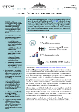 fogyasztóvédelem az e-kereskedelemben