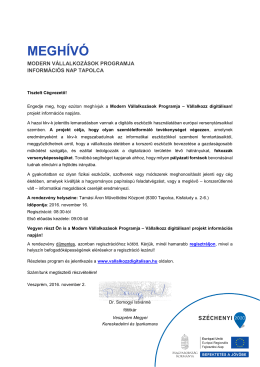 megh&iacute;v&oacute; - Veszpr&eacute;m Megyei Kereskedelmi &eacute;s Iparkamara