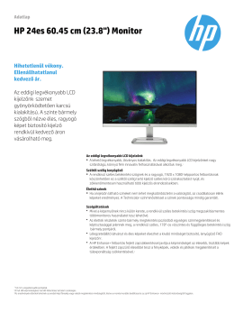 PSG Consumer Monitor Features Datasheet