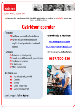 gy&aacute;rt&oacute;sori oper&aacute;tor