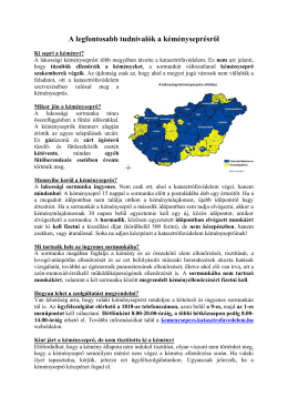 További részletek letölthetők pdf