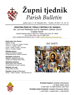 30. listopada 2016 - Croatian Church New York Home