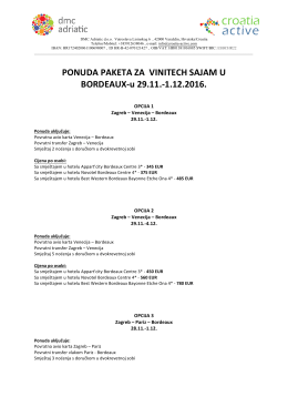 Ovdje preuzmite ponudu za putovanje na sajam