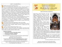 mjesečni oglasi - ofs kaptol