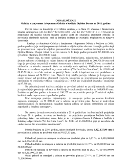 образложење ребаланса