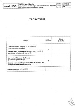 Page 1 74500 101 2-11/2007. - Tehnička specifikacija < IIIIIIIIIFin E