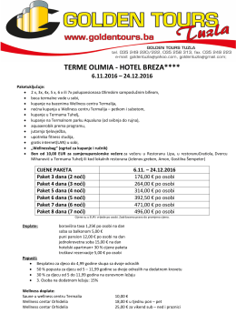 terme olimia - hotel breza