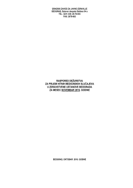 gradski zavod za za&scaron;titu zdravlja