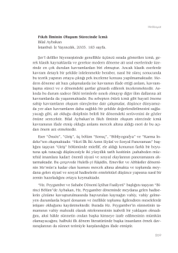 Fıkıh İlminin Oluşum Sürecinde İcmâ