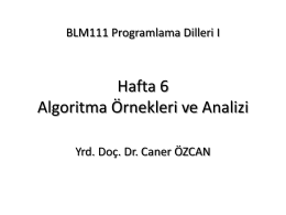 T&uuml;rk&ccedil;e - Caner &Ouml;ZCAN