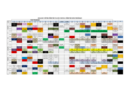 2016-2017 eğitim-öğretim yılı güz yarıyılı ı.öğretim ders proğramı