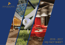 2016 - 2017 kış fact sheet