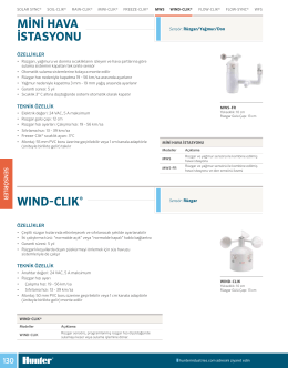 WIND-CLIK - Hunter Industries