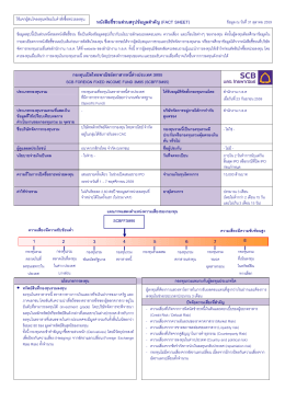 หนังสือชี้ชวนส  วนสรุปข  อมูลสําคัญ (fact sheet)