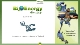Folie 1 - German International Cooperation Based in Bangkok