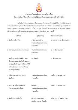 ประกาศราชวิทยาลัยทันตแพทย  แห  งประเทศไทย เรื่อง การสมัครเข  ารับ