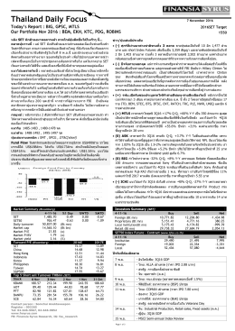 Thailand Daily Focus