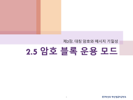 암호 블록 체인 모드