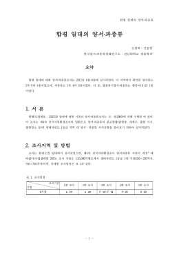 함평 일대의 양서