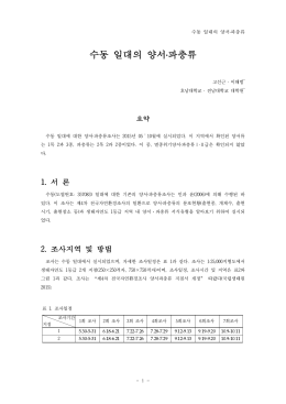 수동 일대의 양서