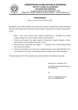 kementerian agama