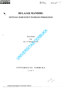 Universitas Terbuka Repository