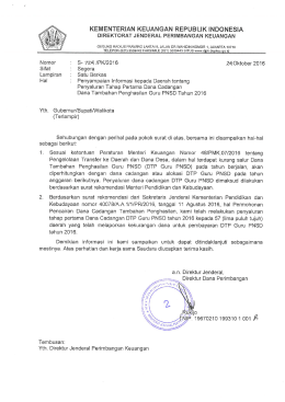 Page 1 KEMENTERIAN KEUANGAN REPUBUIK INDONESIA