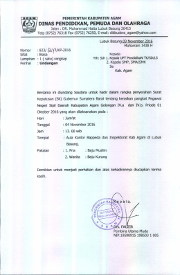 Surat Beserta Lampiran Silahkan Unduh Disini