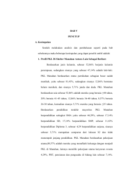 BAB V PENUTUP A. Kesimpulan Setelah melakukan analisis dan