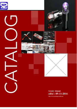 Grosir Ahmad edisi : 05-11-2016