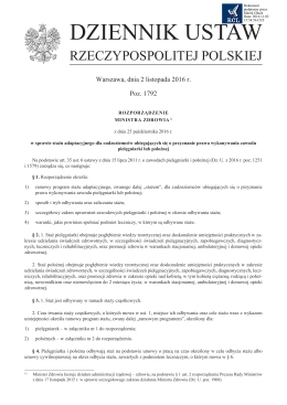 DZIENNIK USTAW