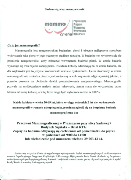 ulotka informacyjacyjna